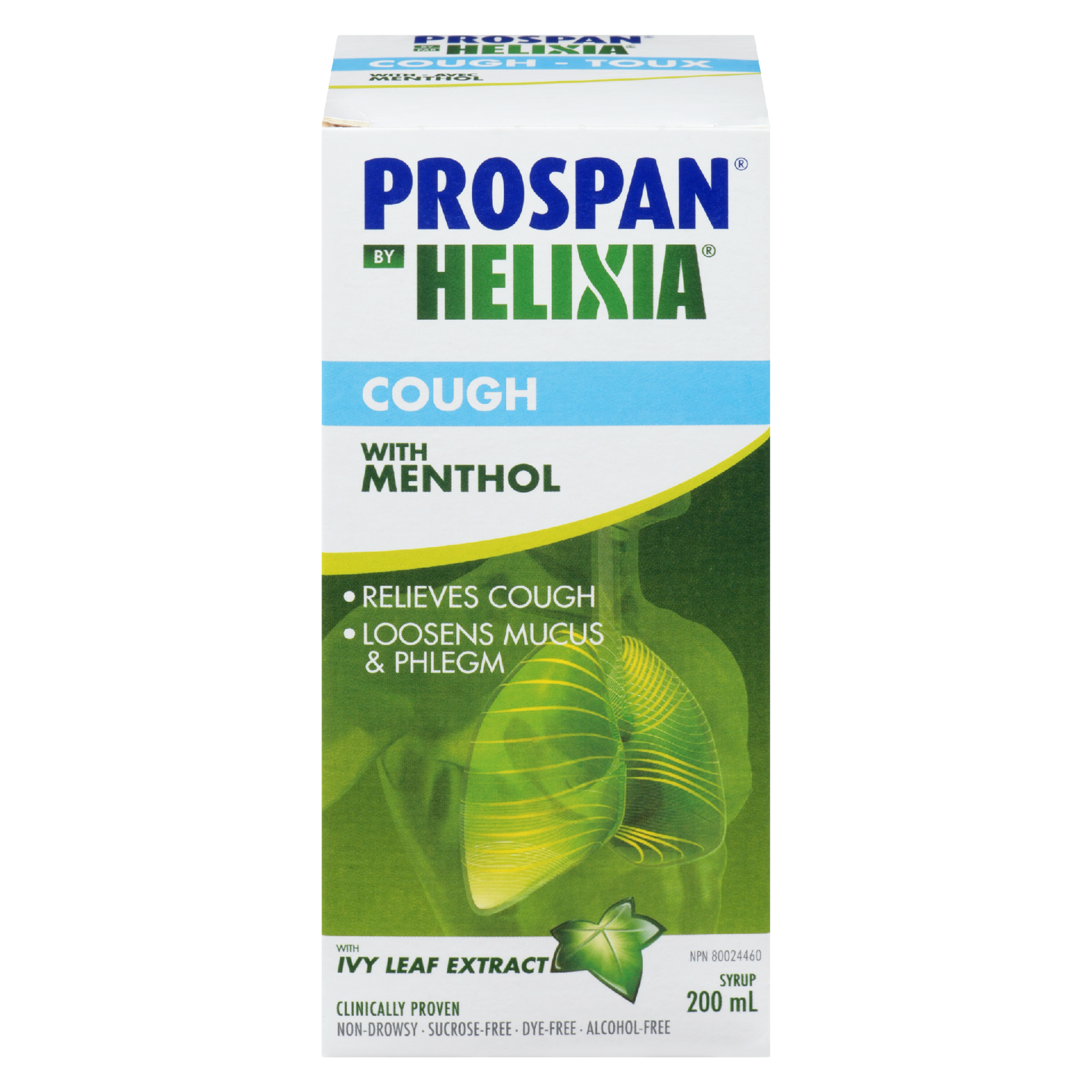 Helixia Prospan Syrup Cough with Menthol 200 ml