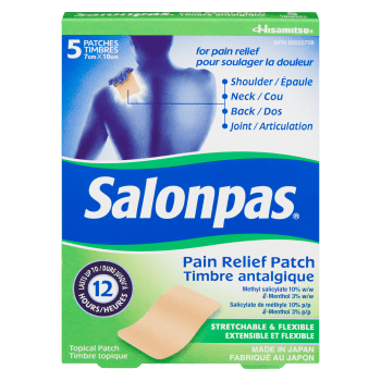 Hisamitsu Salonpas Pain Relief Patch Minty Scent 5 Patches