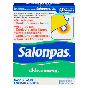 Hisamitsu Salonpas Pain Relieving Patch 40 patches