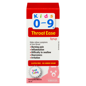 Homeocan Kids 0-9 Homeopathic Medicine Throat Ease Syrup 100 ml