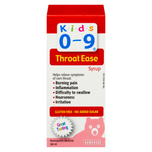 Homeocan Kids 0-9 Homeopathic Medicine Throat Ease Syrup 100 ml