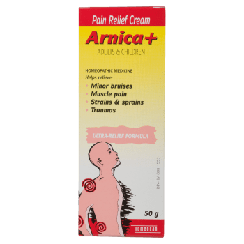 Homeocan Pain Relief Cream Arnica+ Homeopathic Medicine 50 g