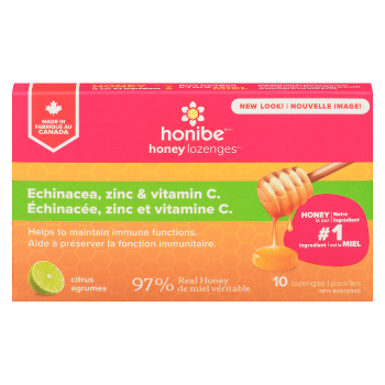 Honibe Honey Lozenges Citrus 10 Lozenges