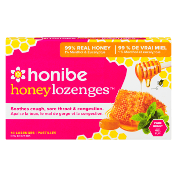 Honibe Honey Lozenges Pure Honey 10 Lozenges