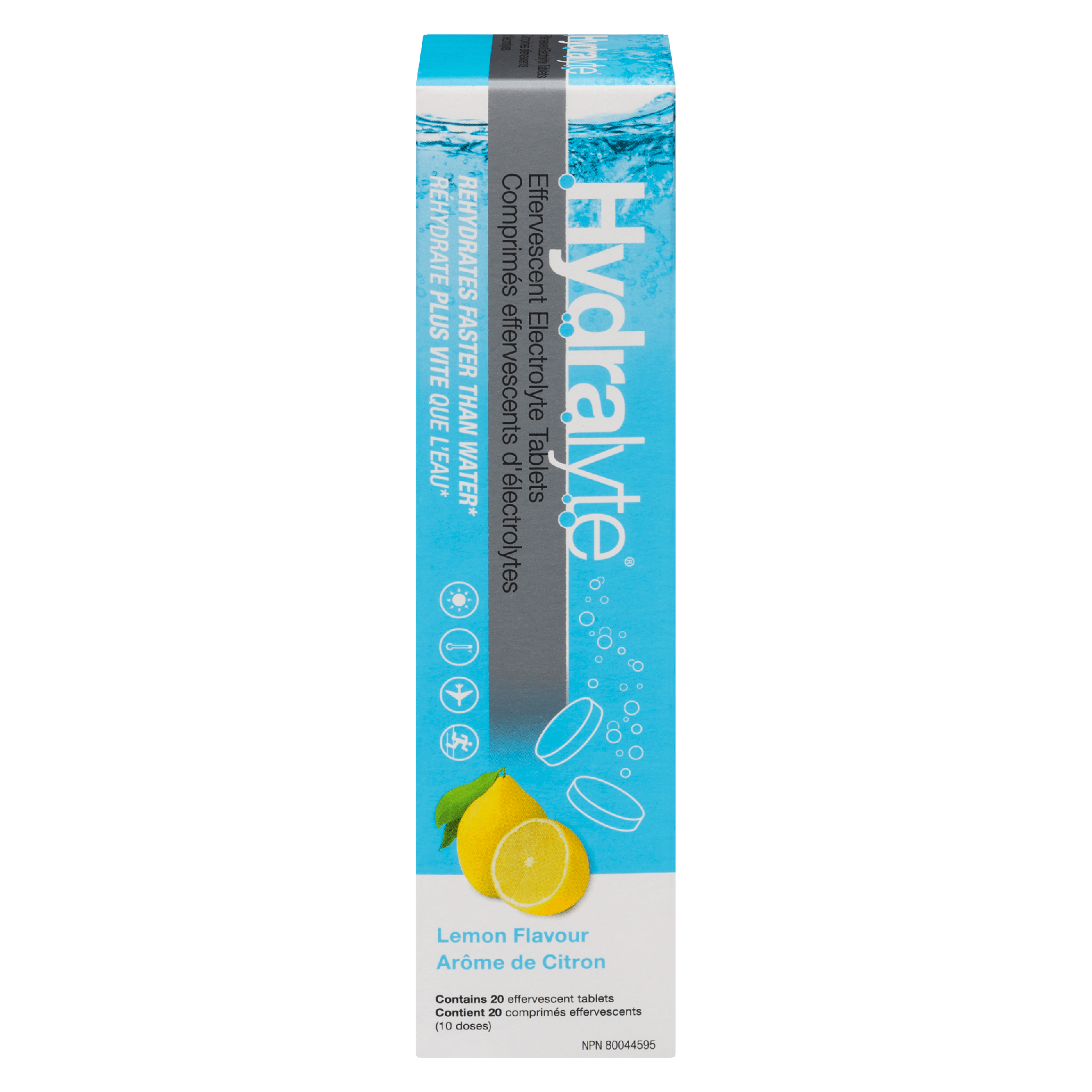 Hydralyte Effervescent Electrolyte Tablets Lemon Flavour