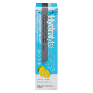 Hydralyte Effervescent Electrolyte Tablets Lemon Flavour