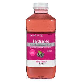 Hydralyte Electrolyte Maintenance Solution Apple Blackcurrant Flavor 1 L