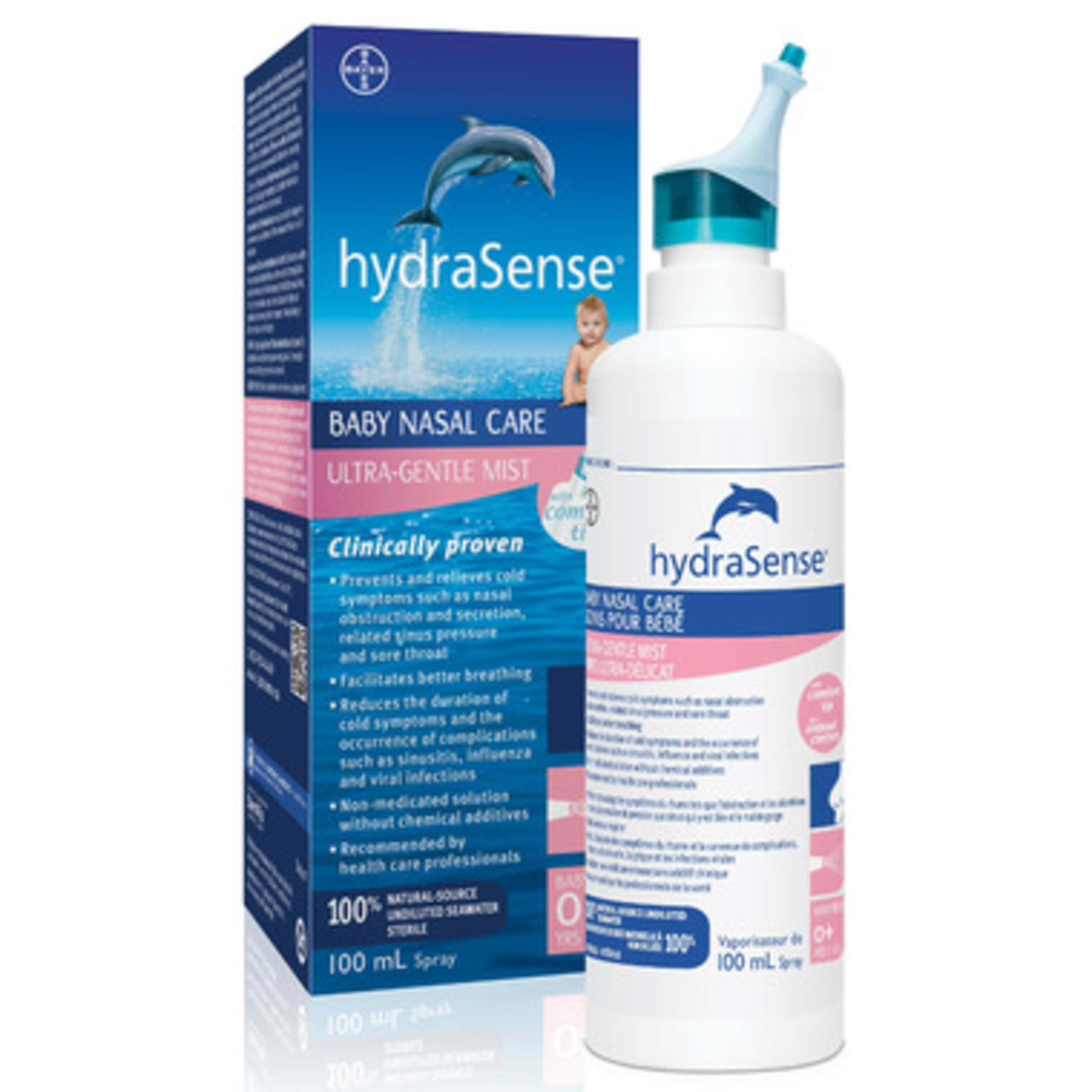 hydraSense Baby Nasal Care Ultra-Gentle Mist Baby 0+ Yrs 100 ml