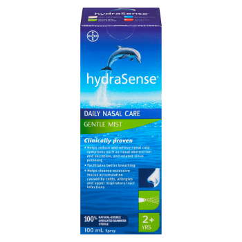 hydraSense Daily Nasal Care Gentle Mist 2+ Yrs 100 ml