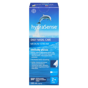 hydraSense Daily Nasal Care Medium Stream 2+ Yrs 100 ml