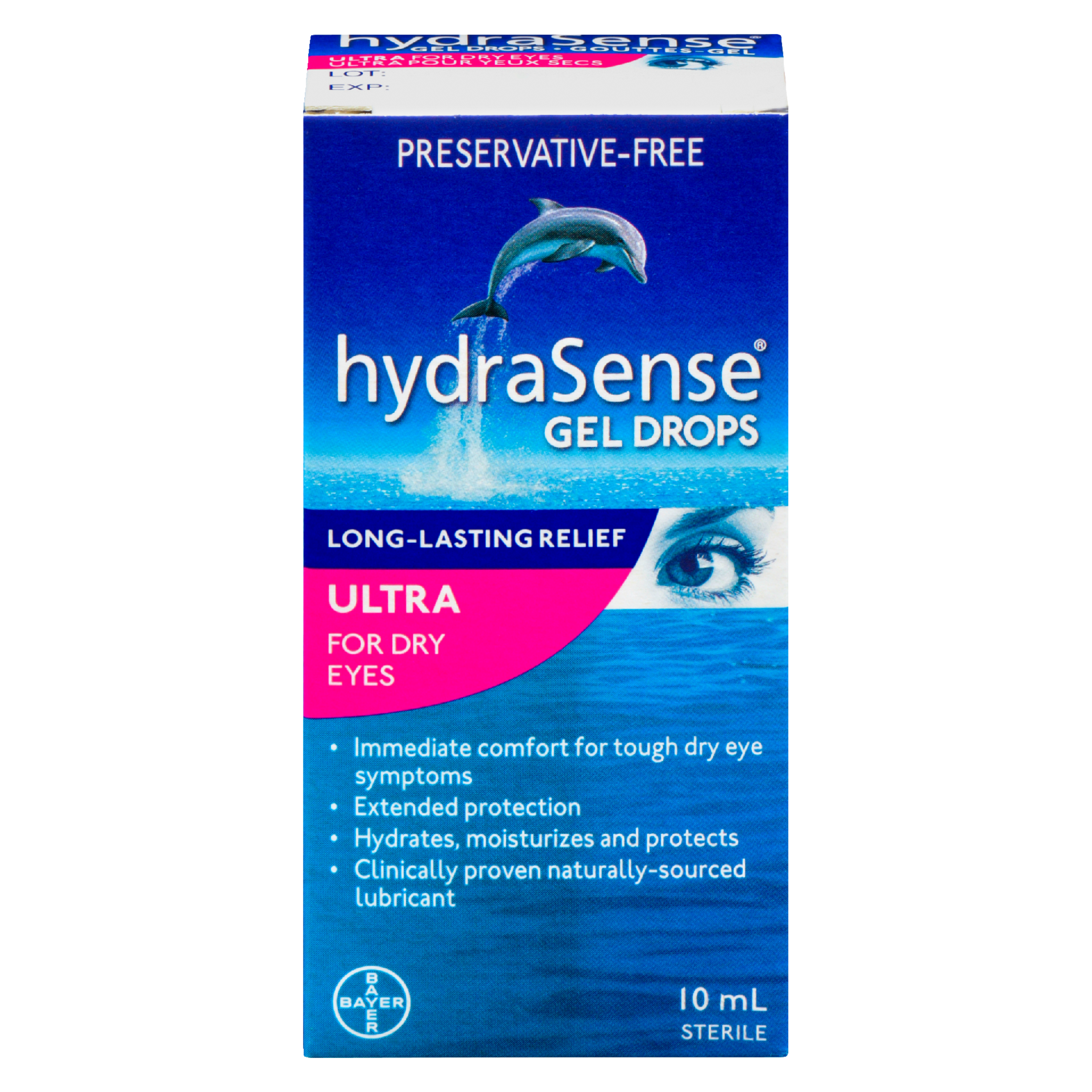 hydraSense Gel Drops Ultra for Dry Eyes 10 ml