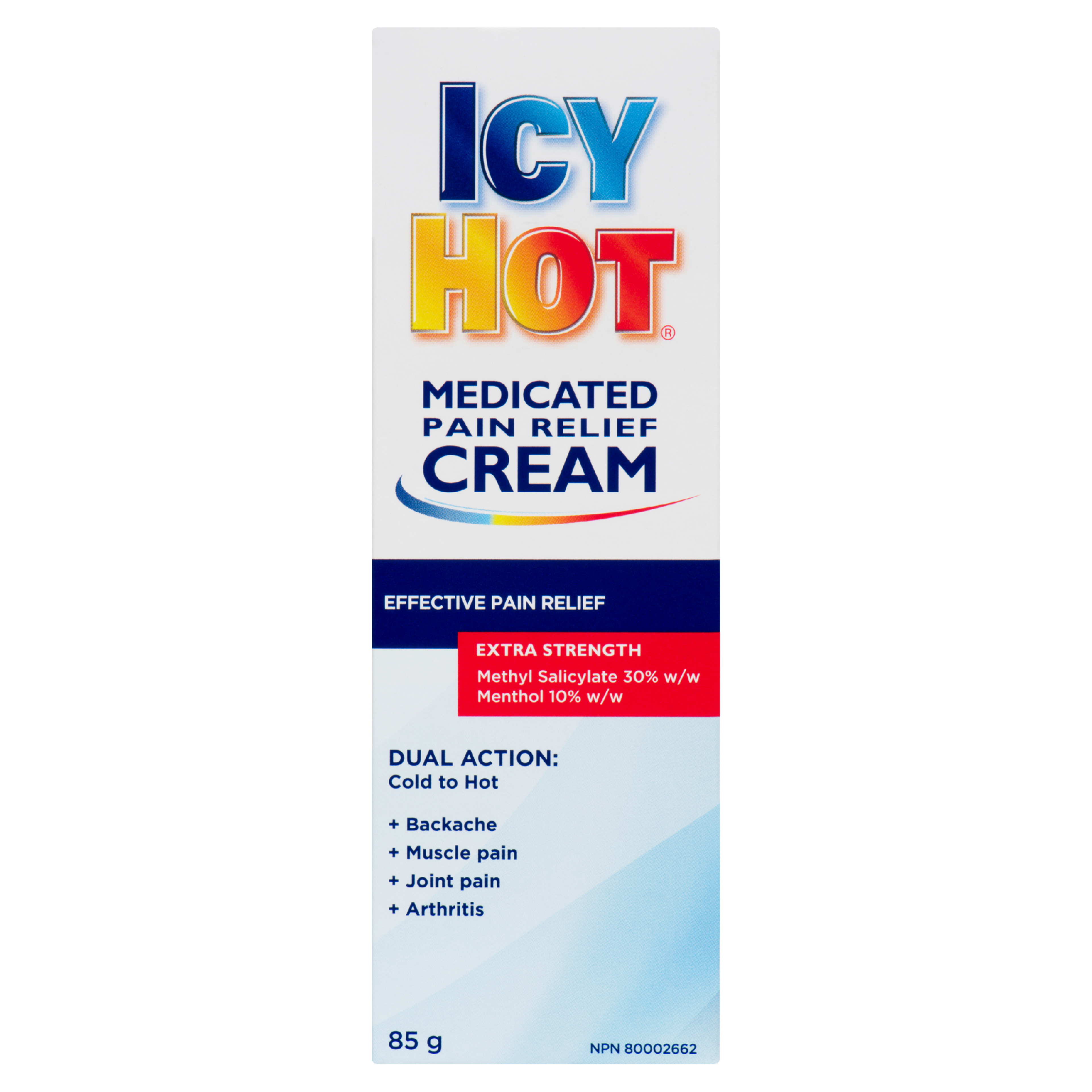 Icy Hot Medicated Pain Relief Cream Extra Strength 85 g
