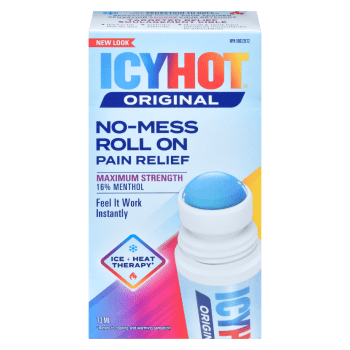 Icy Hot No-Mess Roll On Pain Relief Original Maximum Strength 73 ml