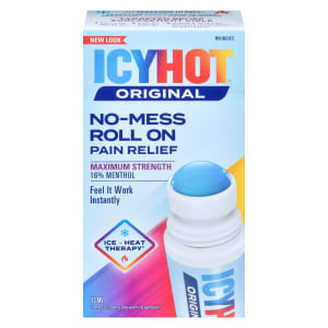 Icy Hot No-Mess Roll On Pain Relief Original Maximum Strength 73 ml