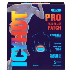 Icy Hot Pro Pain Relief Patch 5 Patches