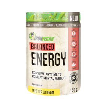 Iron Vegan Balanced Energy (Iced Tea LemonadeFlavour, 150 g)