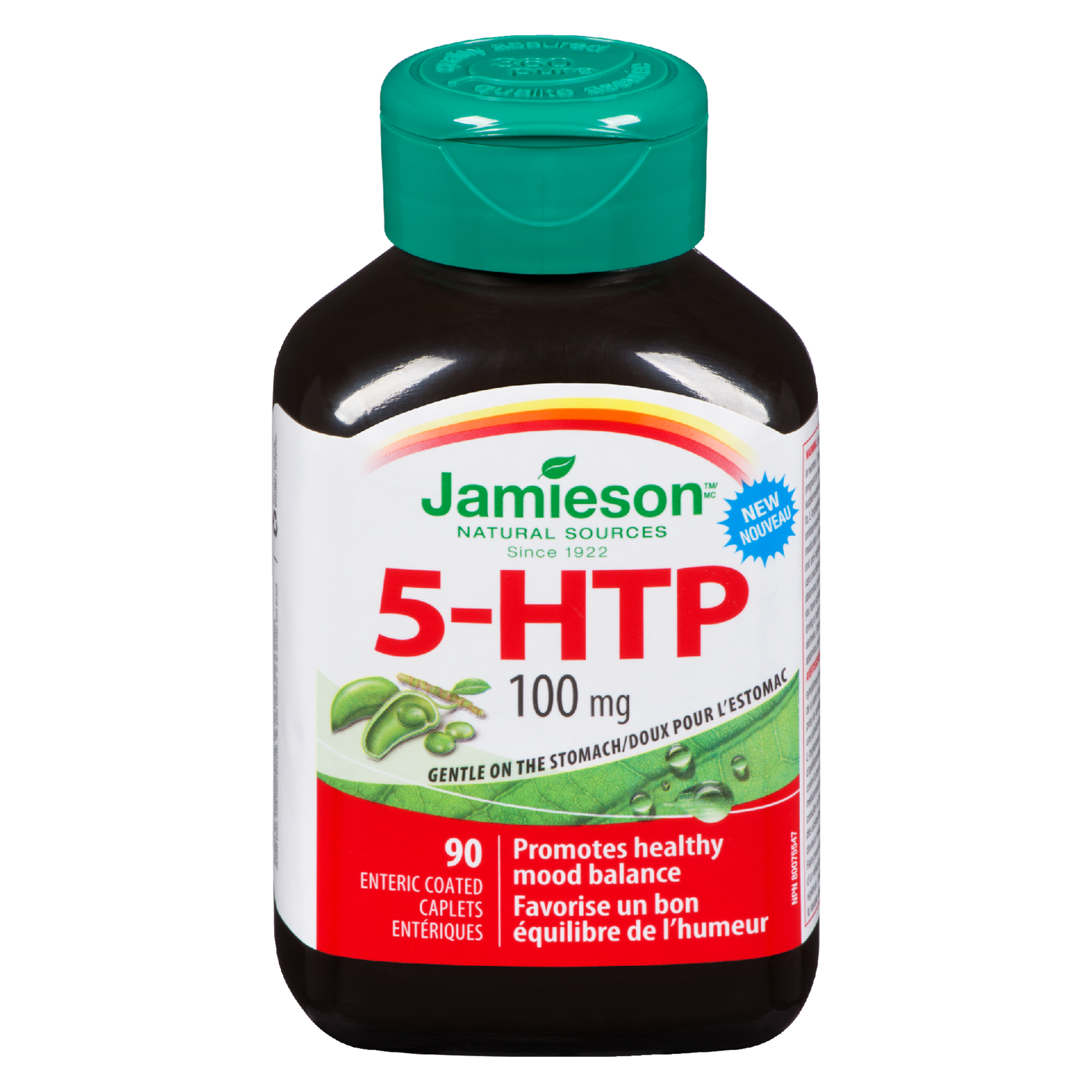 Jamieson 5-HTP 100 mg 90 Enteric Coated Caplets