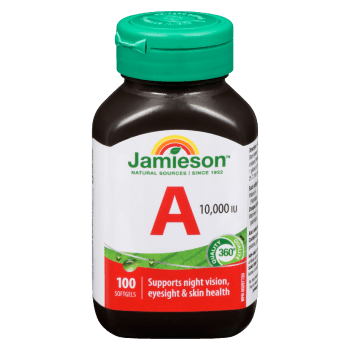 Jamieson A 10,000 IU 100 Softgels