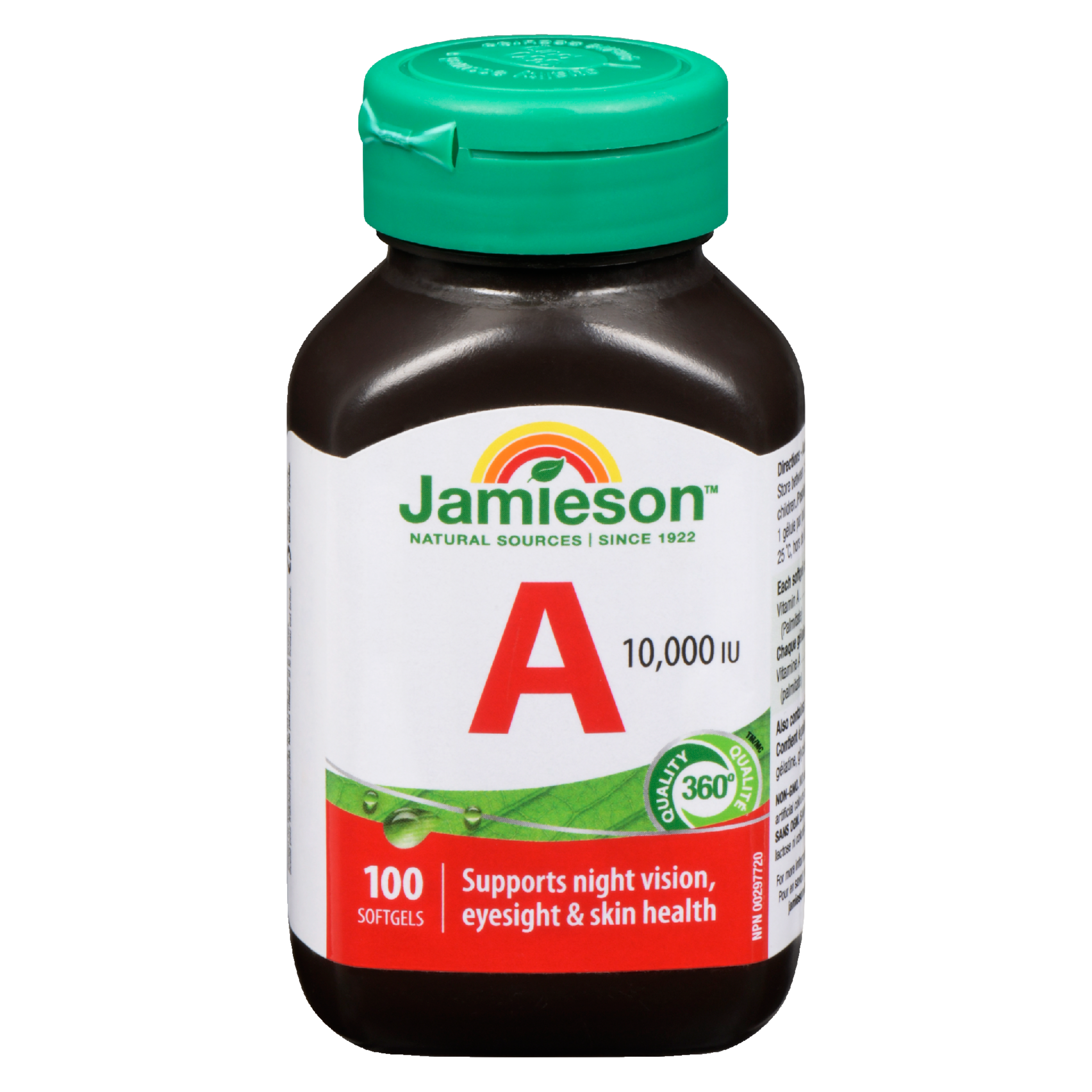 Jamieson A 10,000 IU 100 Softgels