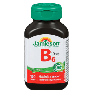 Jamieson B₆ 100 mg 100 Tablets