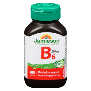 Jamieson B₆ 250 mg 100 Caplets