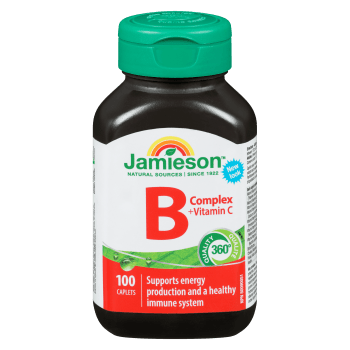 Jamieson B Complex +Vitamin C 100 Caplets