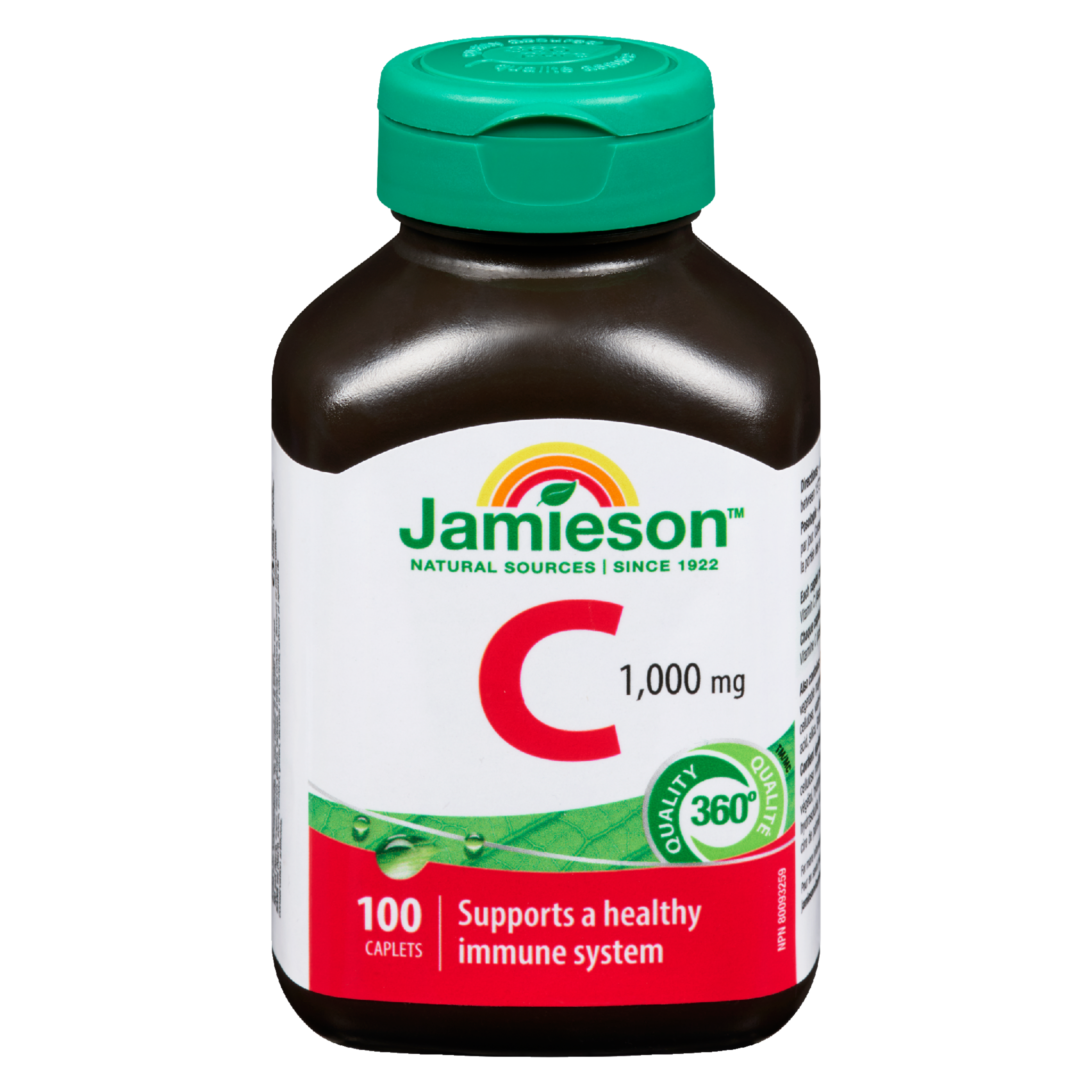 Jamieson C 1,000 mg 100 Caplets