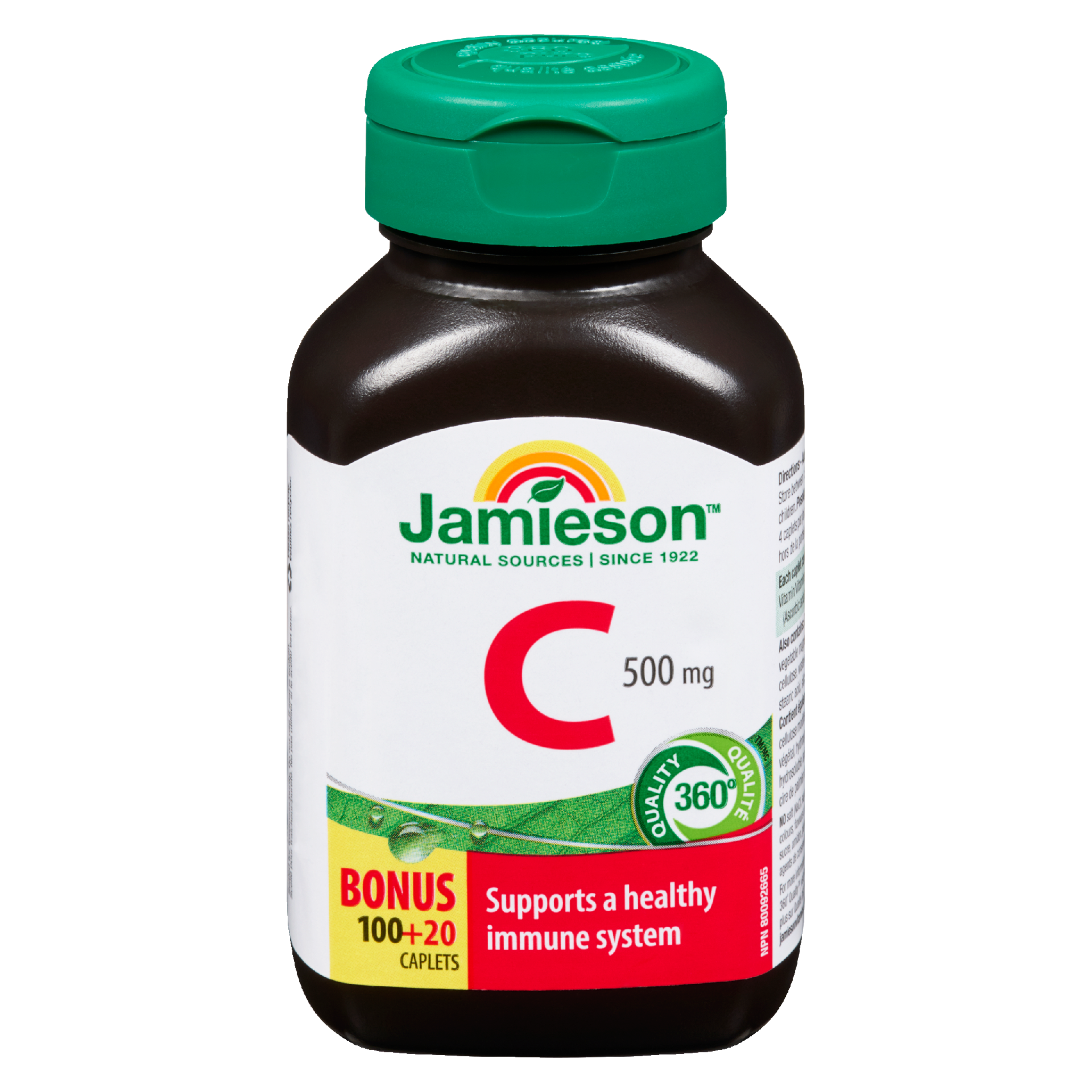 Jamieson C 500 mg Bonus 100+20 Caplets