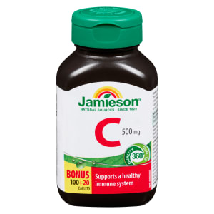 Jamieson C 500 mg Bonus 100+20 Caplets