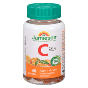 Jamieson C Tangy Orange 60 Gummies