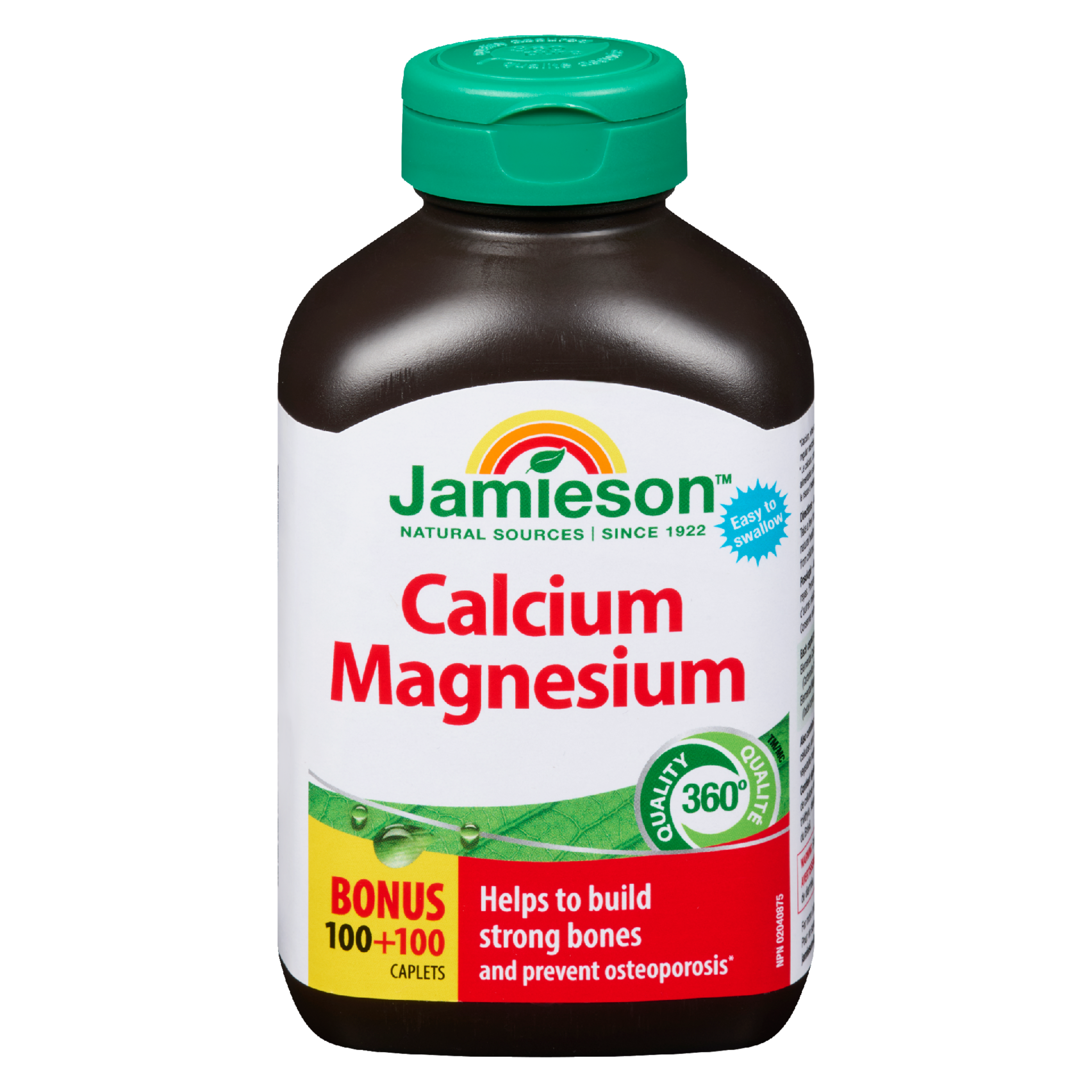 Jamieson Calcium Magnesium Bonus 100+100 Caplets