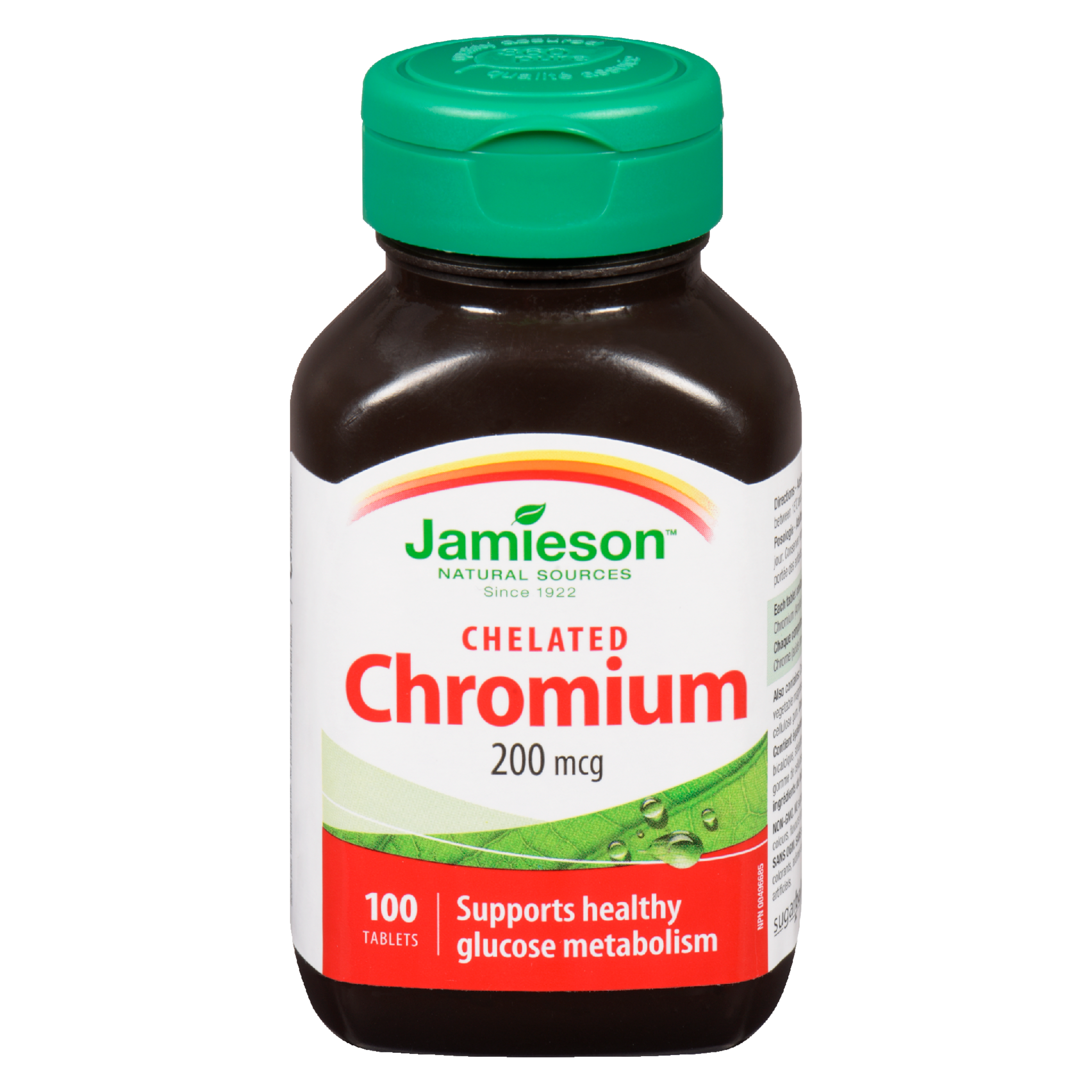 Jamieson Chelated Chromium 200 mcg 100 Tablets