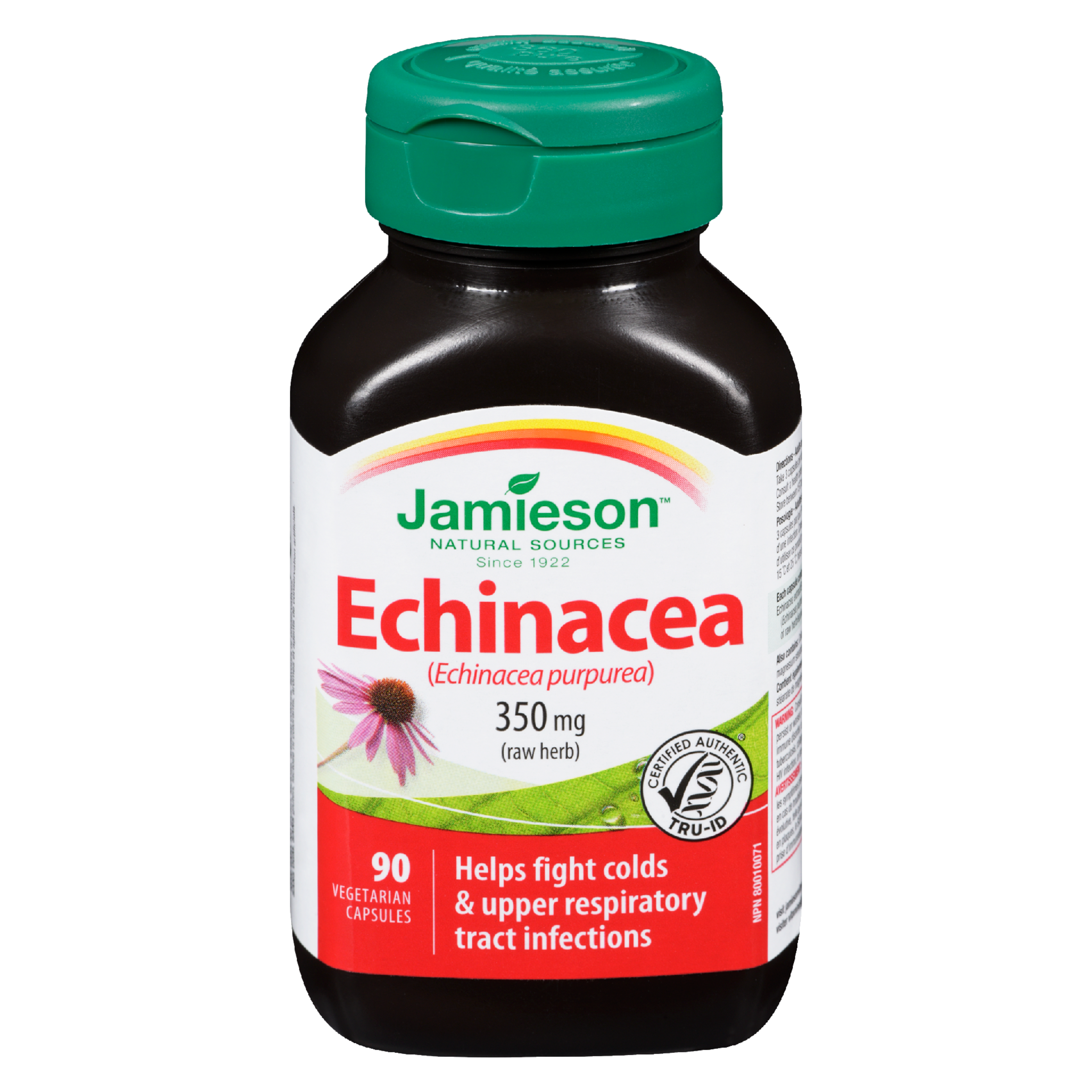 Jamieson Echinacea 350 mg 90 Vegetarian Capsules