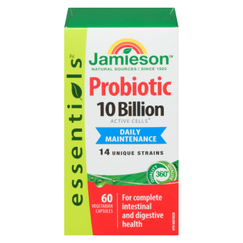 Jamieson Essentials Probiotic Daily Maintenance 60 Vegetarian Capsules