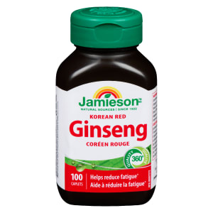 Jamieson Ginseng Korean Red 100 Caplets