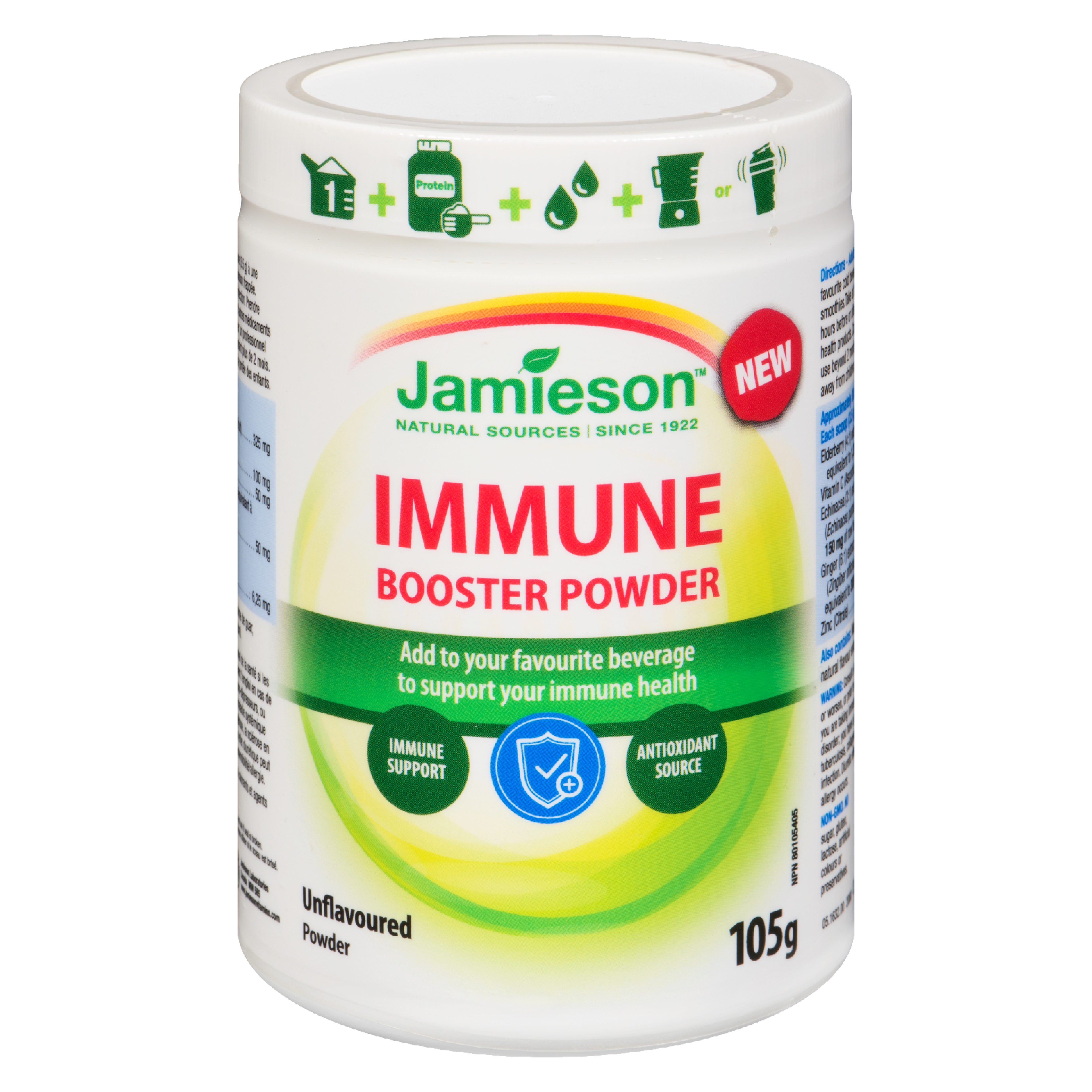 Jamieson Immune Booster Powder Unflavoured 105 g