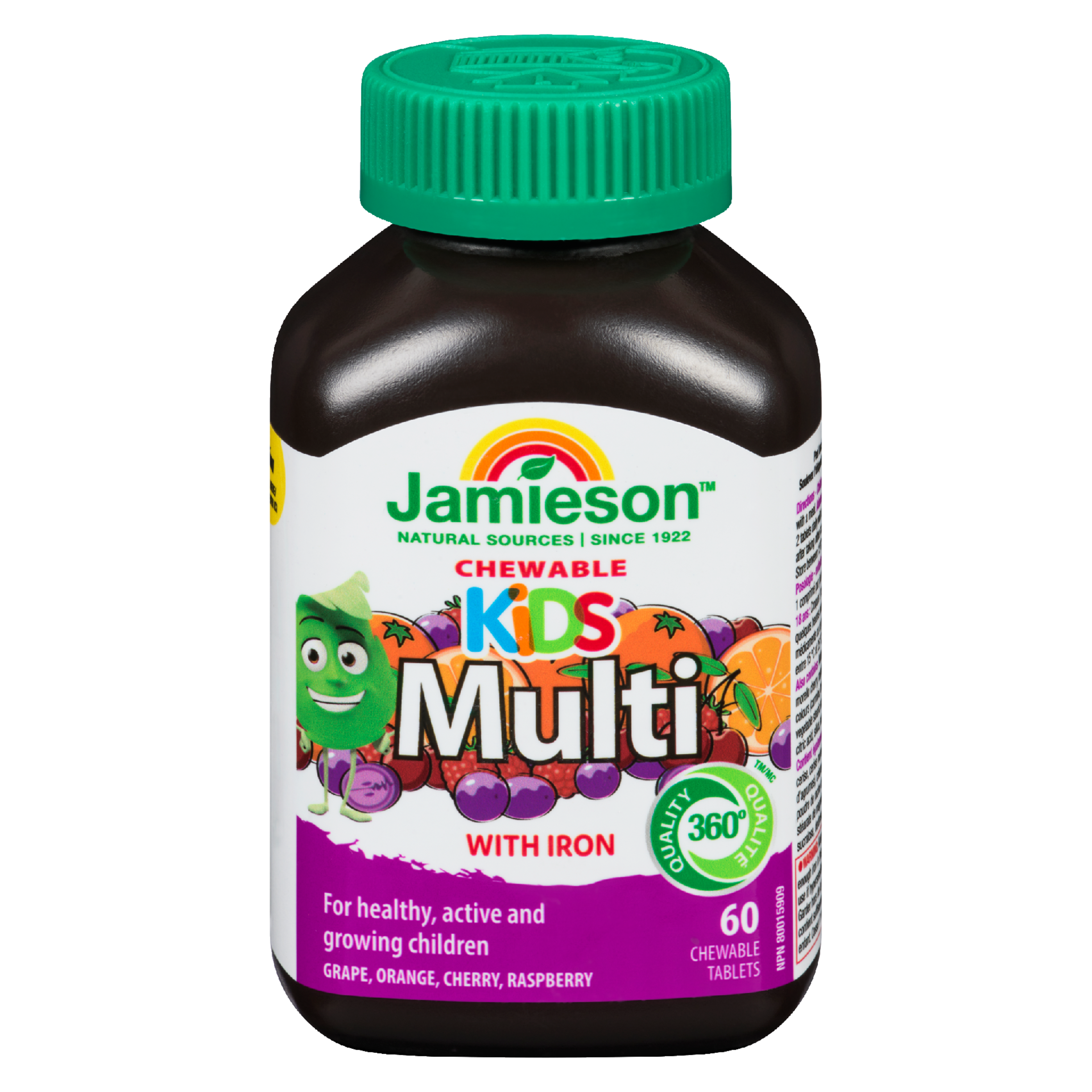 Jamieson Kids Multi with Iron 60 Chewable Tablets