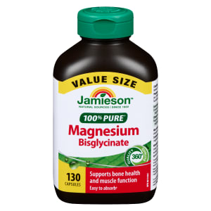 Jamieson Magnesium Bisglycinate Value Size 130 Capsules
