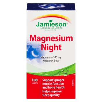 Jamieson Magnesium Night 100 Tablets