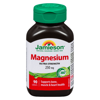 Jamieson Magnesium Ultra Strength 250 mg 90 Caplets
