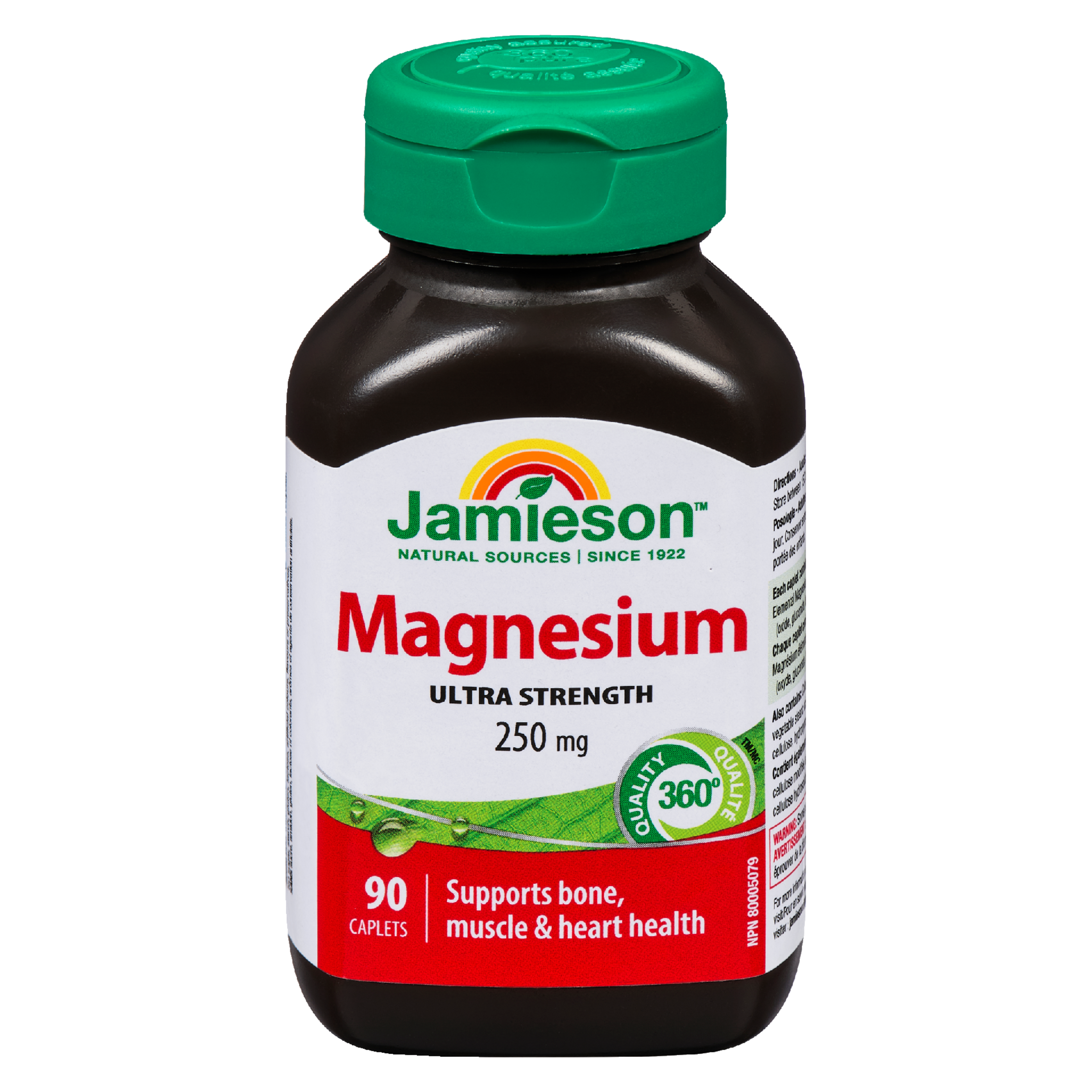 Jamieson Magnesium Ultra Strength 250 mg 90 Caplets