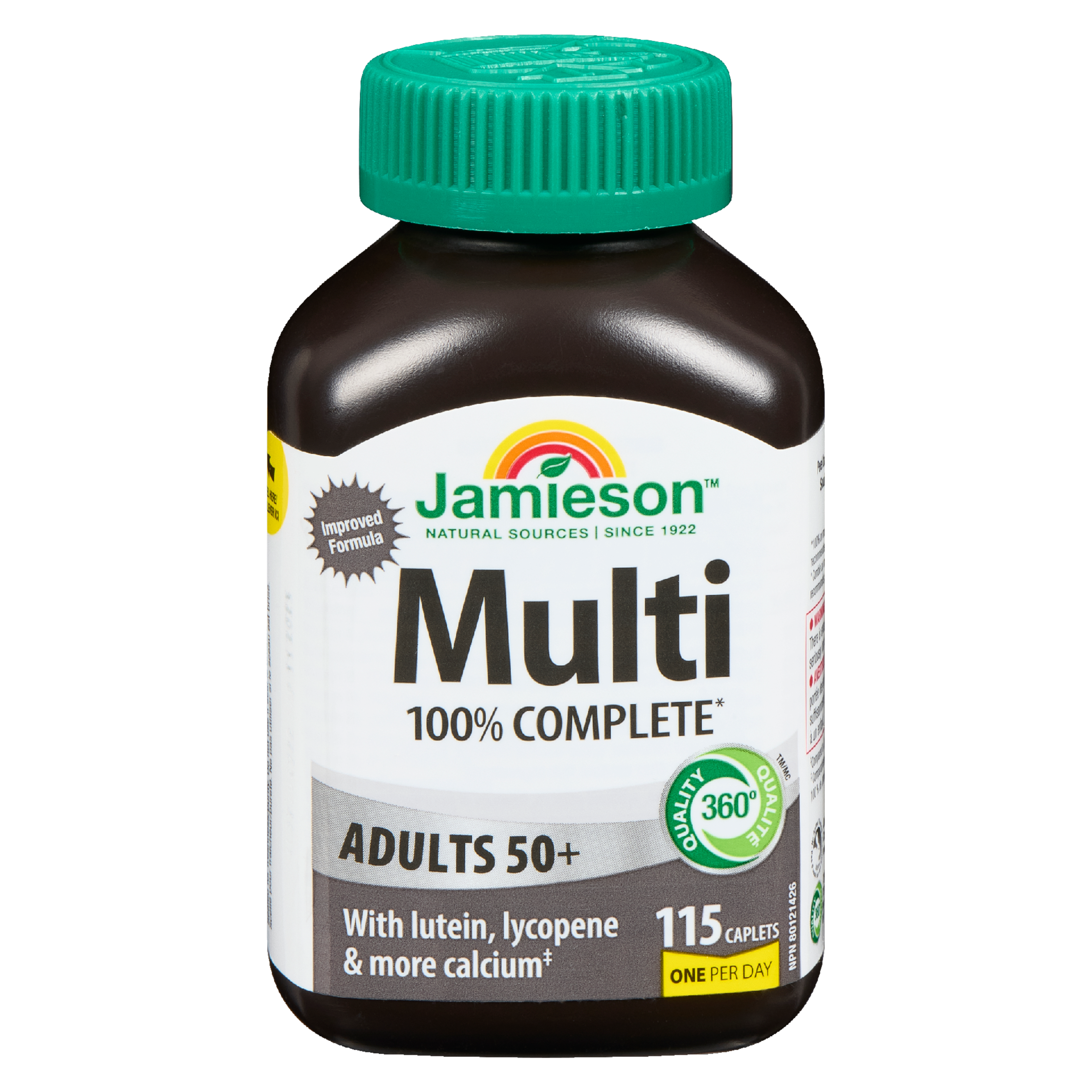 Jamieson Multi 100% Complete Adults 50+ 115 Caplets