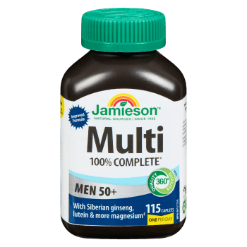 Jamieson Multi 100% Complete Men 50+ 115 Caplets