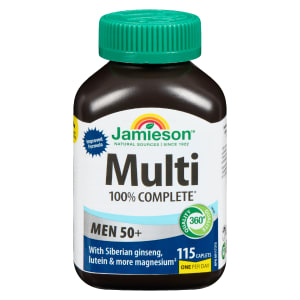 Jamieson Multi 100% Complete Men 50+ 115 Caplets