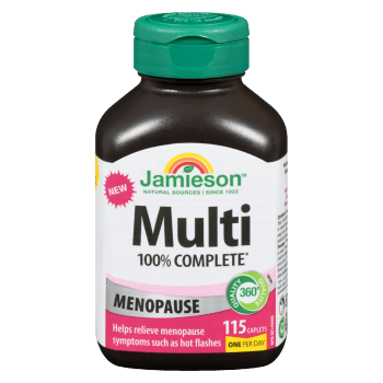 Jamieson Multi 100% Complete Menopause 115 Caplets