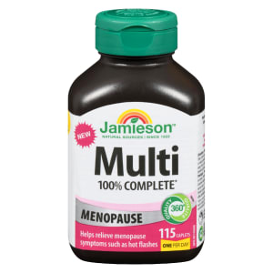 Jamieson Multi 100% Complete Menopause 115 Caplets