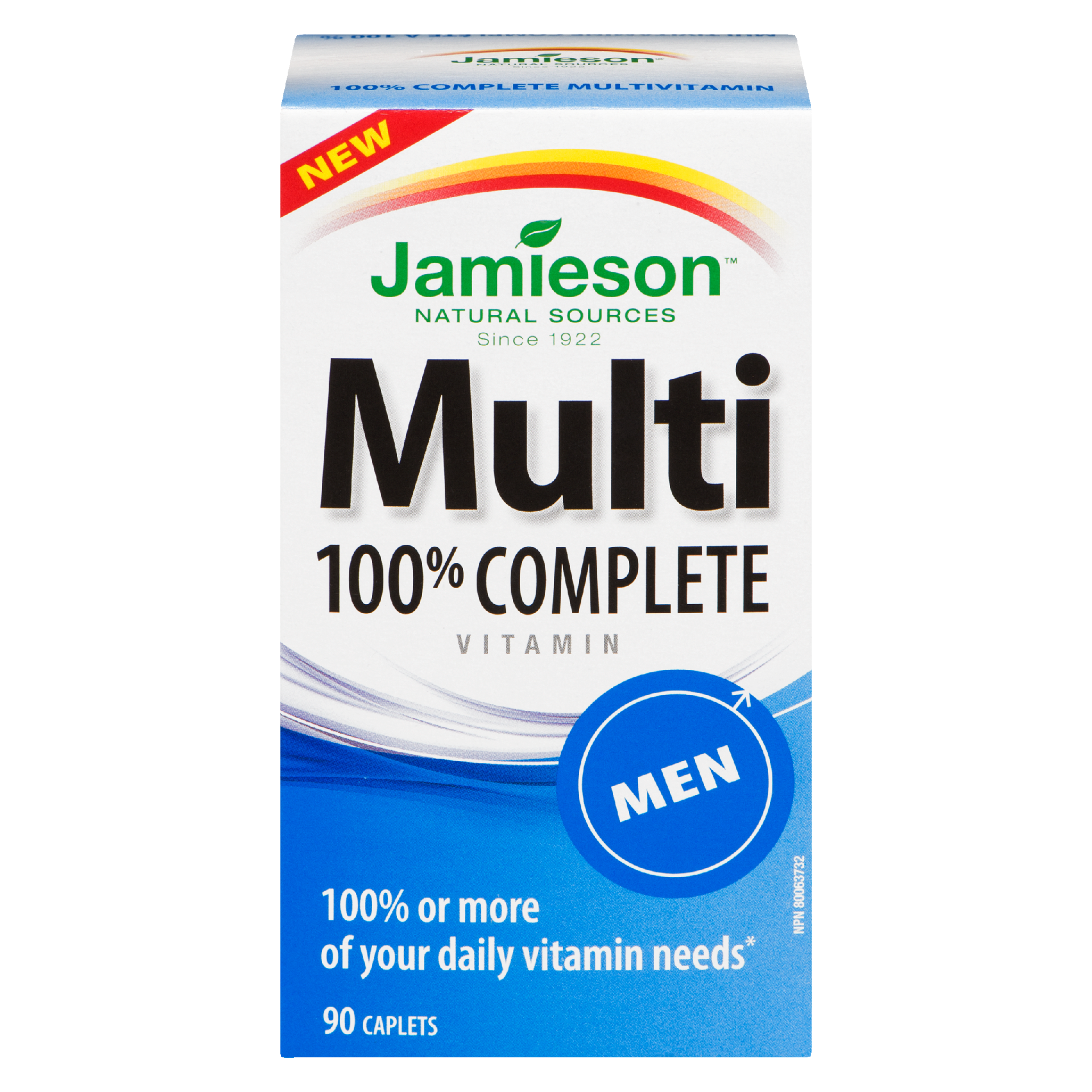 Jamieson Multi 100% Complete Vitamin Men 90 Caplets