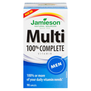 Jamieson Multi 100% Complete Vitamin Men 90 Caplets