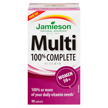 Jamieson Multi 100% Complete Vitamin Women 50+ 90 Caplets