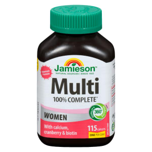 Jamieson Multi 100% Complete Women 115 Caplets